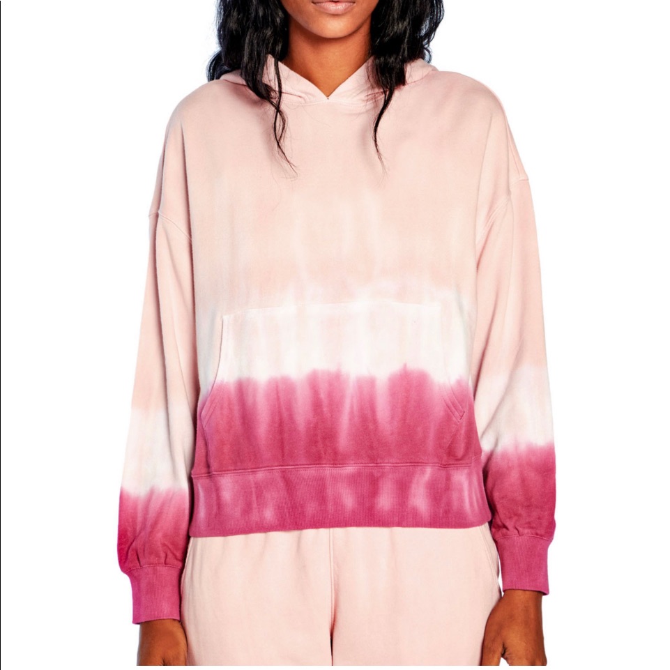 2pcs Set Wild Fox Tie Dye Set With Sweatshirt And Sweatpants Size#S